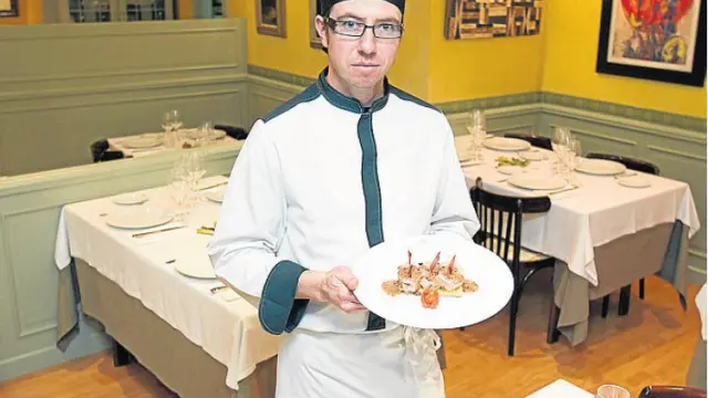 Ariel Martín Kerbel, del restaurante turolense La Menta.