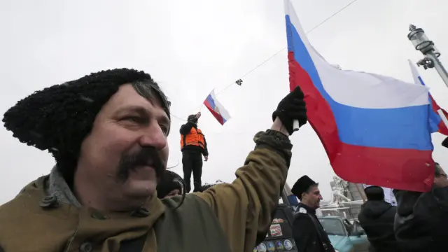 Jornada de referéndum en Crimea