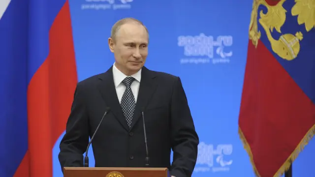 El presidente de Rusia, Vladimir Putin, este lunes