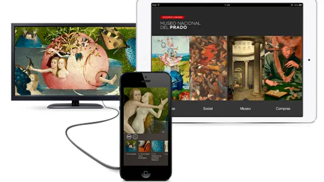 Una aplicación muestra 14 obras maestras del Prado