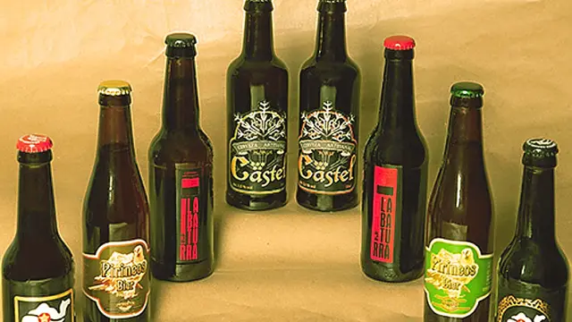 Las cervezas de Aragón que se incluyen en el 'pack'.