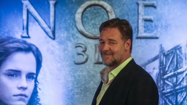 Russell Crowe en el estreno de 'Noé' en Río de Janeiro