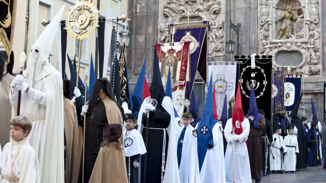 Cofradías de la Semana Santa de Zaragoza.
