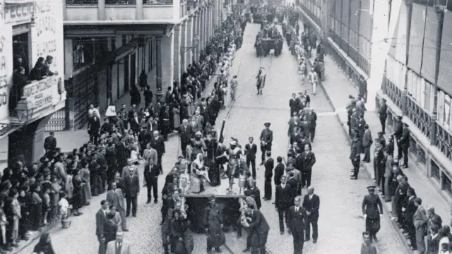 Semana Santa en Zaragoza 1935