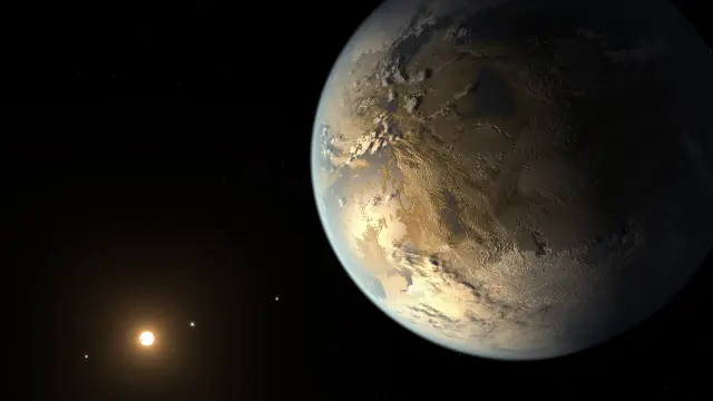 Imagen del Kepler186f