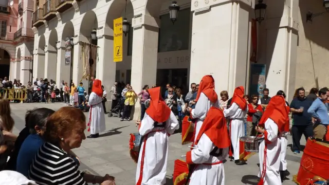 Procesión de Semana Santa en Huesca