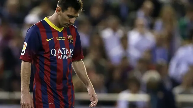 El argentino Messi, tras la final de Copa