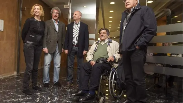 Rueda de prensa de la coordinadora argentina de víctimas del franquismo