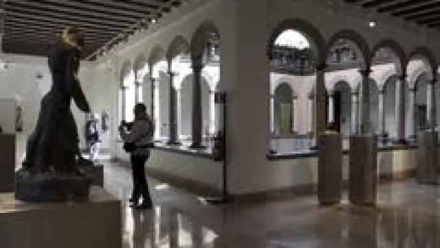 El museo Pablo Gargallo de Zaragoza era uno de los que cobraban entrada.