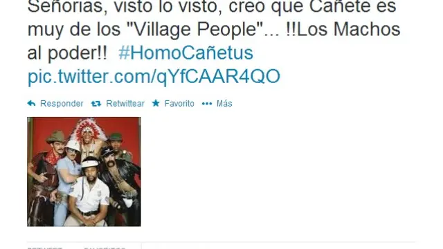 Respuesta de un usuario de Twitter a las declaraciones de Arias Cañete