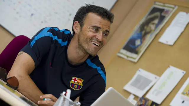 Luis Enrique, nuevo entrenador del Barça