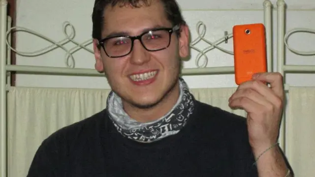 Manuel Ballarín, de 25 años, creador de la aplicación.