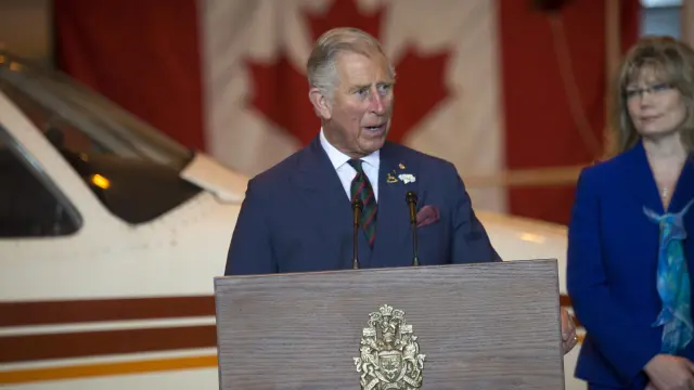 El Príncipe Carlos, de visita en Canadá