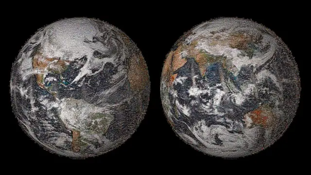 Imagen de la Tierra hecha con 36.000 fotos