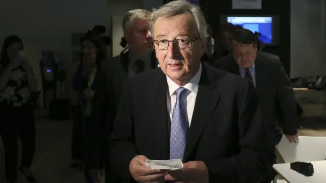 Juncker, candidato por PPE, en una imagen de este lunes