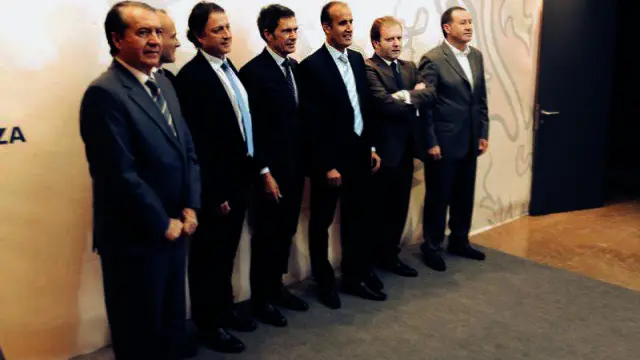 Foto de los compradores del Real Zaragoza