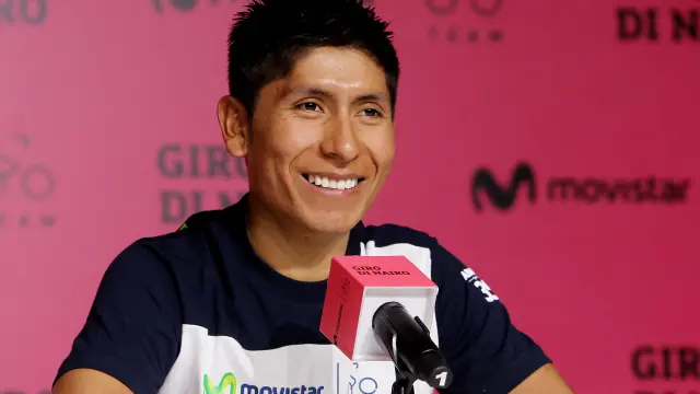 El colombiano Nairo Quintana dice que le ilusiona ganar la Vuelta a España