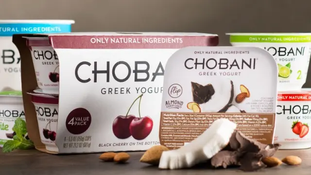 Yogur griego Chobani.