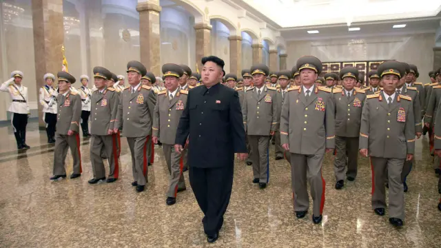 Kim Jong-Un en un acto. (Archivo)