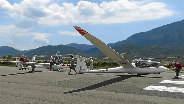 Imagen de archivo del aeródromo de Santa Cilia.
