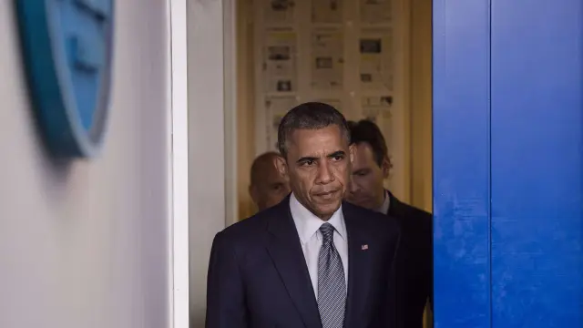 Obama compareció este viernes para hablar de la tragedia aérea en Ucrania