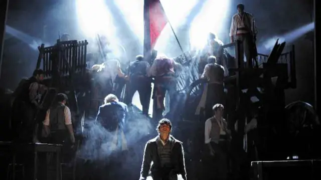 Escena del musical 'Los Miserables'