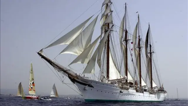 El buque Juan Sebastián Elcano en una imagen de archivo