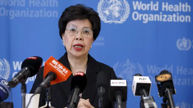 La directora general de la Organización Mundial de la Salud (OMS), Margaret Chan
