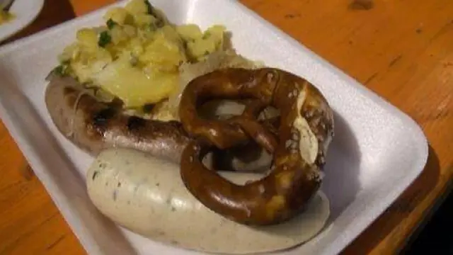 Salchichas alemanas que podrán degustarse en Biescas