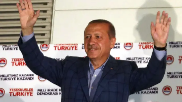 Erdogan, nuevo presidente turco