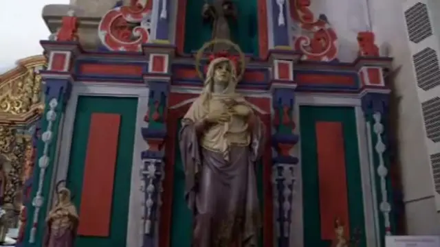 El retablo de San Xoán do Alto en Lugo