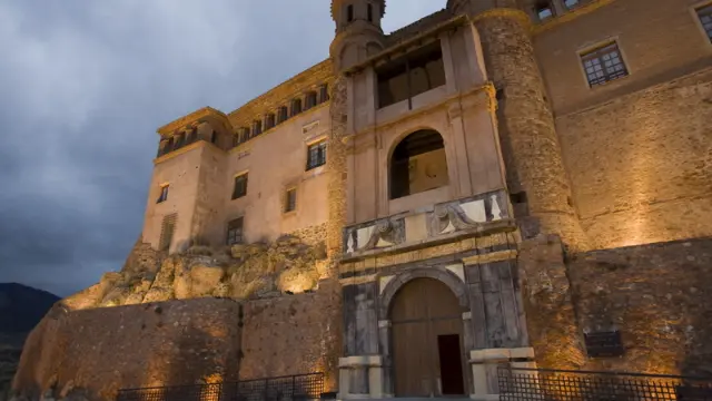 Castillo del Papa Luna en Illueca