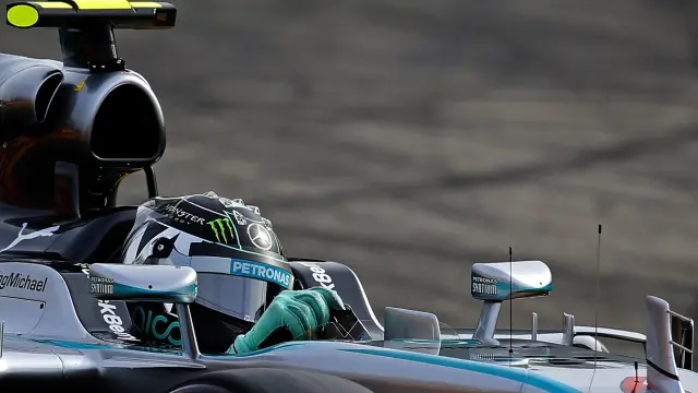 Nico Rosberg en Bélgica
