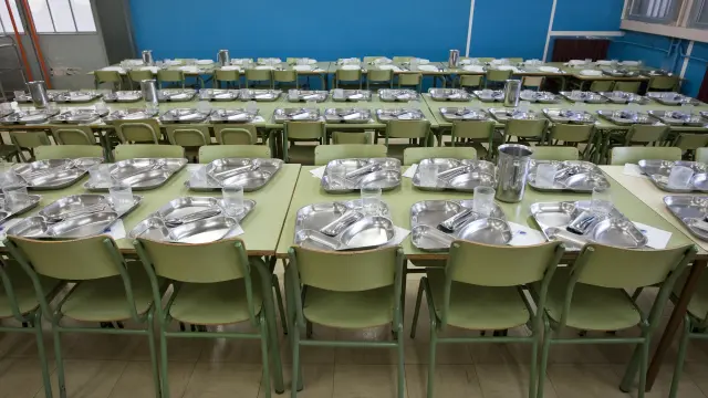 Comedor escolar en Zaragoza