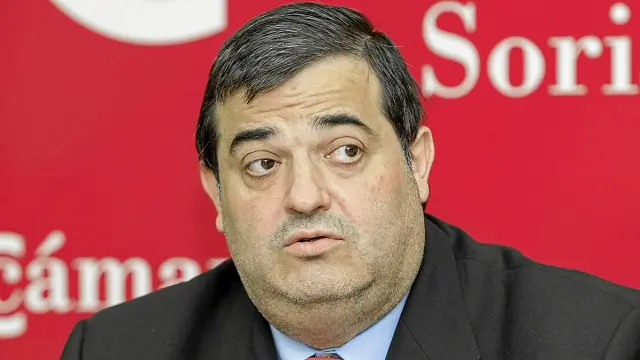 Alberto Santamaría, vicepresidente de la Cámara de Comercio de Soria