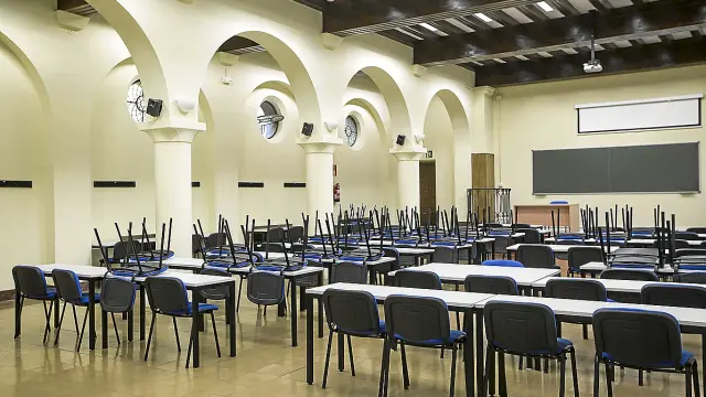 La antigua capilla del colegio mayor PedroCerbuna volverá a acoger clases de Magisterio.