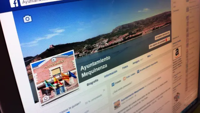 El Ayuntamiento de Mequinenza ha alcanzado los 1.000 'likes' en Facebook
