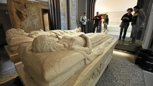 El mausoleo de los Amantes de Teruel.