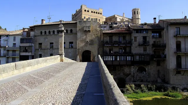 Imagen de Valderrobres, la capital administrativa de la Comarca del Matarraña.