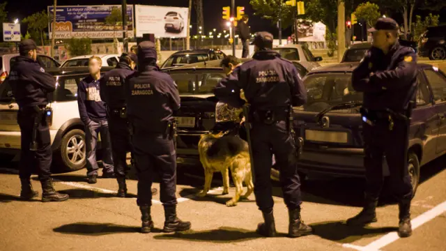 Los servicios policiales aumentarán durante las Fiestas del Pilar