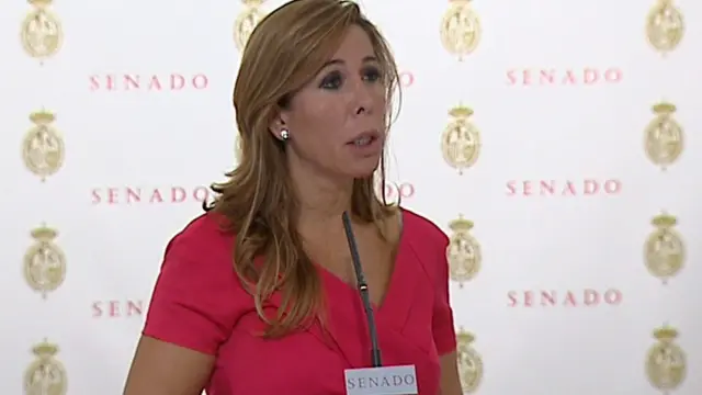 Alicia Sánchez-Camacho, este martes en el Senado
