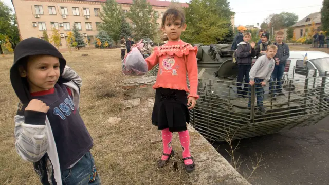 Los niños de Donetsk empezarán este miércoles el colegio