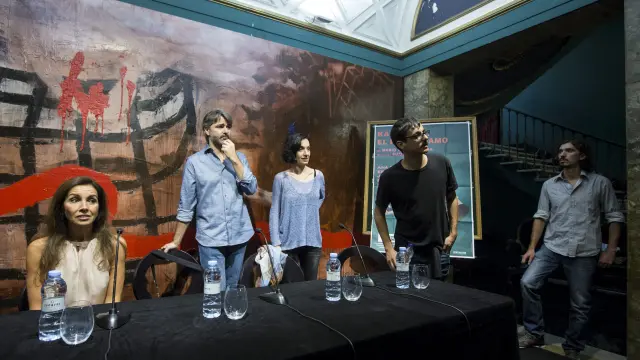 Presentación de 'Kathie y el Hipopótamo' en Zaragoza