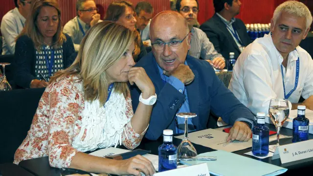 Josep Antoni Duran Lleida este domingo en el Consejo extraordinario