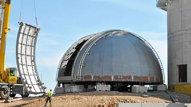 Cúpula del Observatorio Astrofísico de Javalambre
