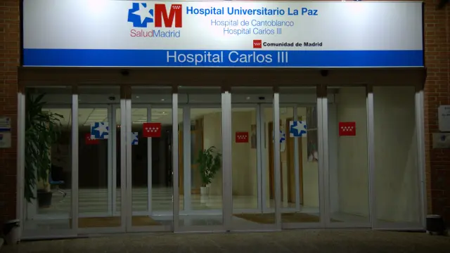 Entrada al Hospital Carlos III de Madrid