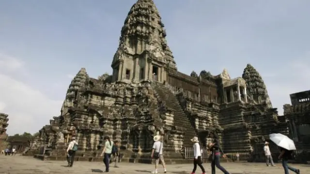 Angkor en una imagen de archivo