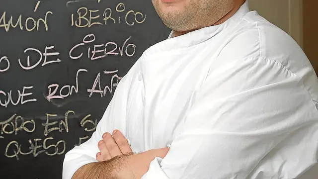 Sergio Terrón, cocinero del Nuevo Tabernillas