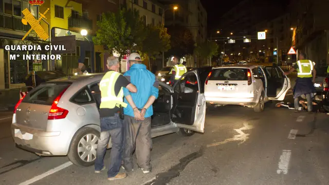 Detenidos en Teruel cinco miembros de un grupo criminal muy violento