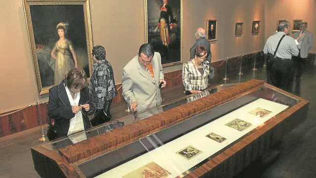 El Salón Dorado del museo es donde se incorporarán más obras de arte nuevas.